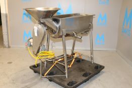 S/S Fine Saver, with Internal Rotating S/S Filter, with S/S Infeed Funnel, with Aprox. 0.33 hp