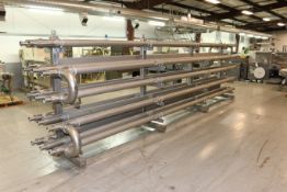 FranRica 14-Pass Dimpled Tube Heat Exchanger, M/N OES01-CX-01, PAT. #: 5.375.654, Overall Dims.: