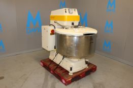 Kemper S/S Spiral Mixer, Type: SP 125 B, Date-Code: C2 6724540, with Aprox. 35