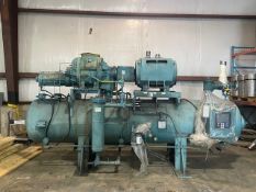 Frick 500 hp Rotary Ammonia Screw Compressor, Model/Serial No.: TDSH233L1926F, Refrigerant: R717/