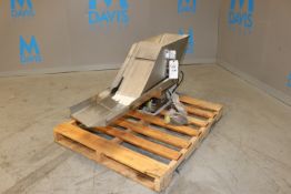 Eriez Hi-Vi Vibratory Shaker Deck, with S/S Feed Chute, with S/S Table, with Aprox. 30