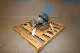 Therminox Aprox. 5 hp Pump, Type TX 36, Order #: 50046269-10, with Aprox. 1-1/2