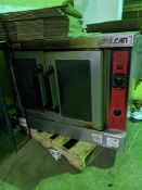 Used Vulcan oven dual door. (Item 12950-002) (Located Jersey City, NJ)