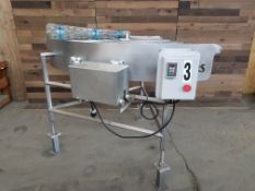 Food Process System 4000 S/S 90 Conveyor, S/N 1883D1, 48