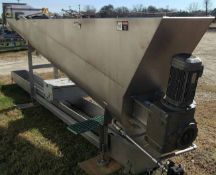 2008 FPEC Screw Auger Conveyor Model SCL930 with U-Trough, 18