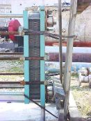Used Alfa Laval Model 10BFG Plate Exchanger with (28) Plate, Plate Dimensions Aprox. 14.5