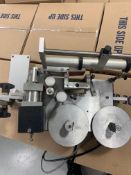 Hot Stamper with Brass Holder that is capable of up to 5 lines, Works off 110V and has all the