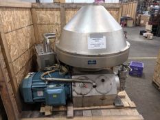 Tetrapak HMPRX718HGV-74C Milk Separator - Capacity 45,000 - 55,000 It.per.hr., Complete with Allen