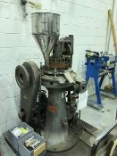 Used Key International Model DC-16, Automatic, 16 Station Rotary Tablet Press. S/S Product Feed