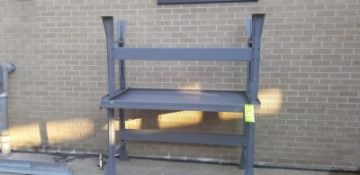 Metal Table (Located Elk Grove, IL) (Load/Rig Fee $25.00)