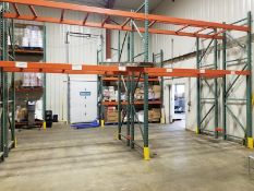 Pallet Racking; two levels by three pallets each; 8 sections (Located Elk Grove, IL) (Load/