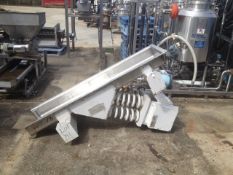 Carrier Vibrating Ampli Flow Pan Feeder, Model FC1860S-6, S/N 24860.
