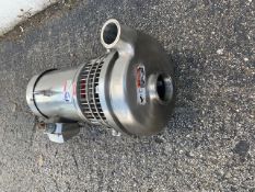 Cherry Burrell 5 hp Centrifugal Pump, Model C328, S/N 45612108 with 2