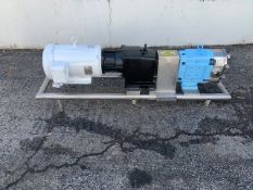 Waukesha 15 hp Positive Displacement Pump, Model 130, S/N 37762205 with 4