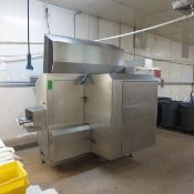 2008 Scanvaegt All S/S Portioning Machine, Type B-55, S/N 80.0769, Voltage 3X230V+PE, Control