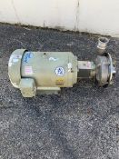Fristam 20 HP Positive Displacement Pump, Model FPX3542-165, S/N 354273155 with 2.5