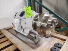 SPX 15 hp Centrifugal Pump, M/N 2085LR, S/N 1000002827125, with Baldor 1760 RPM Motor, 208-230/460