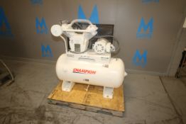 Champion 5 hp Reciprocating Air Compressor, M/N H5MT011-6, S/N D139320, Mounted on 42
