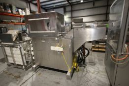 S/S Hydraulic Ram, with Self Contained Hydraulic Pump, Overall Dims.: Aprox. 93