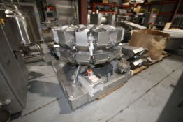 Dataweigh 14-Bucket Rotary Scale, M/N ADW-714SWH, S/N WG020425, Weight Range: 20 g - 3,000 g, 220-