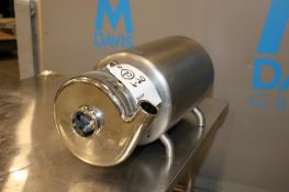 Tri-Clover Aprox. 10 hp S/S Centrifugal Pump, M/N CS328MD18T-S, S/N U7603, with Aprox. 3