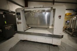 Day Double Wall Single Arm S/S Dough Mixer, S/N 81306, with S/S Agitation Shaft, with Top Mounted