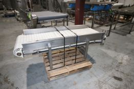 Straight Section of S/S Conveyor, with Aprox. 24