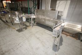 Nercon 180 Degree Turn S/S Conveyor,with Aprox. 4-1/2