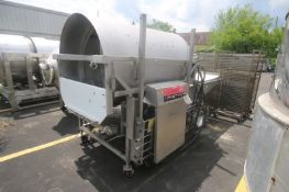 Nothum S/S Tumbler, M/N NRP-40, with S/S Mesh Infeed Conveyor, Aprox. 40