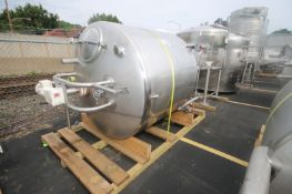 Feldmeier Aprox. 1,200 Gal. S/S Mix Tank, S/N E-927-00, with Vertical Agitator with 1.5 hp/1660