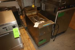 Pitco Dual Basket S/S Fryer,with Installation & Operation Manual, with (2) Frying Baskets, Overall
