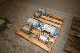 Jamesbury S/S Pneumatic Ball Valves, Aprox. 4