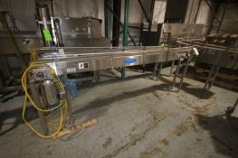 Laughlin S/S Straight Section of Conveyor,Overall Length: Aprox. 120