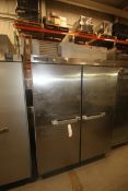 Hobart S/S Double Door Refrigerator,Overall Dims.: Aprox. 54