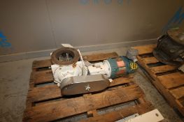 Rotary Star Valve, with Aprox. 3/4 hp Motor, 1725 RPM, with Aprox. 6