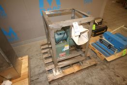 NYB 1 hp Blower, Fan Description: COMPACTGI, Shop No.: R03255110, Size 116, Mounted on S/S Frame (