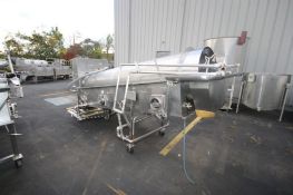 Robins S/S Rinse Reel,M/N 79, S/N 12166, with Fristam 3 hp Centrifugal Pump, M/N FPX712-115, S/N