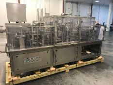 Pak Line 2-Lane S/S Cup Filler, with S/S Plates with Aprox. 4-1/2