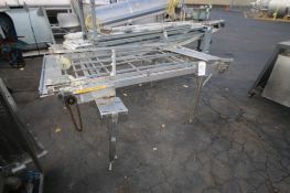 S/S Conveyor Frame, Overall Dims.: Aprox. 85