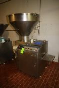 Risco S/S Continuous Vacuum Stuffer, M/N RS 5000, S/N 591067, with Aprox. 40