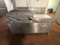 XtraVac Dual Chamber Vacuum Sealer, M/N XTRA VAC780, MFG. No.: 04075143, Sealing Chamber Dims.: