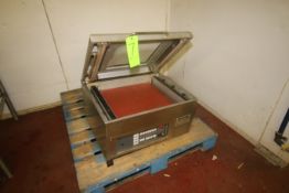 Boss S/S Vacuum Chamber, Type: GM 2/2002, M. Nr.: UI 69, 115 Volts, Chamber Dims.: Aprox. 18