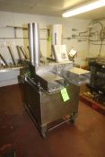 Ross S/S Slicer, M/N 950-2, S/N 1046R, 230 Volts, 1 Phase, with (2) S/S Mesh Discharge Conveyor,