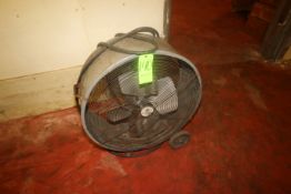 Portable Floor Fan, Aprox. 30