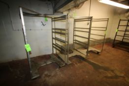 S/S Portable Racks, Overall Dims.: Aprox. 46