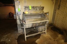 S/S Centrifugal Sifter, with Drain Holes, with All Mounted Safety Switch, Mounted on Frame (