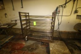 Portable Cart with S/S Wire Shelving, Overall Dims.: Aprox. 60