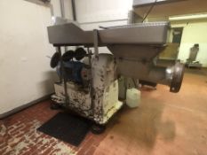 Buffalo Meat Grinder, M/N NO HV-11, Crown Triton 40 HP Motor, with Aprox. 10