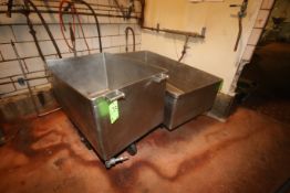 S/S Portable Totes with Assorted S/S Molds, Tote Dims.: Aprox. 53