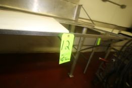 S/S Cutting & Staging Unit, Overall Dims.: Aprox. 120